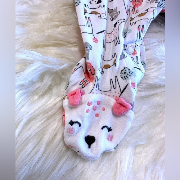 5/$30 Carter’s 3 Month Baby Girl Footies Sleep & Play​ - Picture 7 of 7